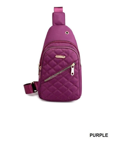 Quilted Crossbody Sling