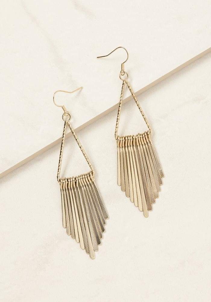 Fringe Pierced Earrings