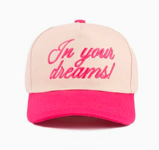 IN YOUR DREAMS TWO-TONE CANVAS COTTON CAP
