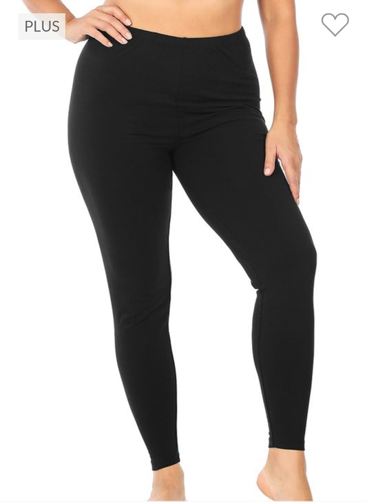 Zenana Black Leggings