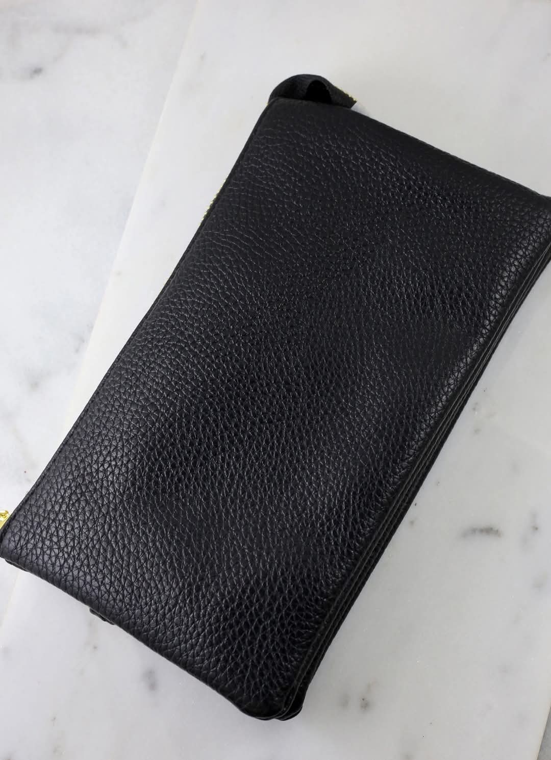 Caroline Hill Liz Black Wristlet Crossbody