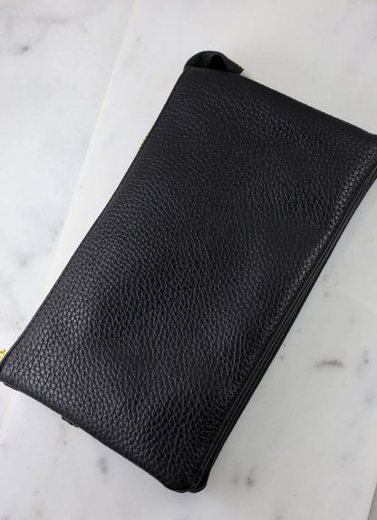 Caroline Hill Liz Black Wristlet Crossbody