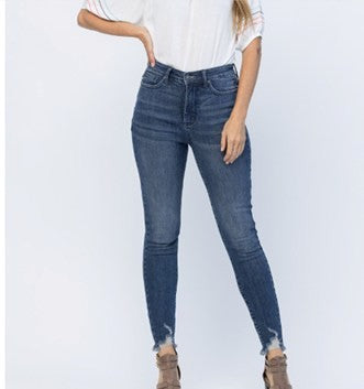 PLUS Size Judy Blue Hi Rise Tummy Control Skinny