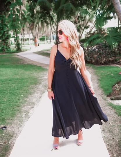 Jess Lea Black Maxi Dress