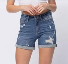 PLUS Judy Blue Shorts