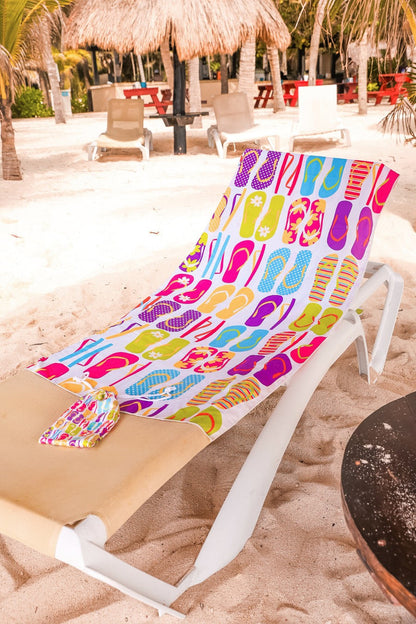 Jess Lea Flip Flop Fun Beach Towel