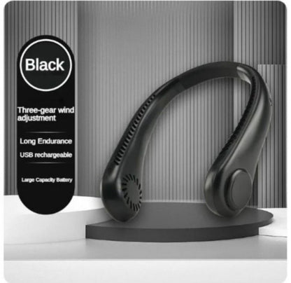 Rechargeable Portable Bladeless Neck Fan