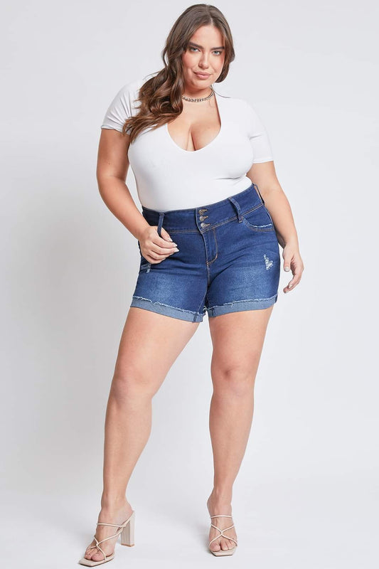 YMI Jr Plus Denim Shorts