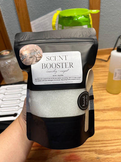 Carpet/Laundry Scent Booster Bag 1 lb. Wooden Scoop Included