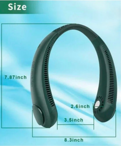 Rechargeable Portable Bladeless Neck Fan