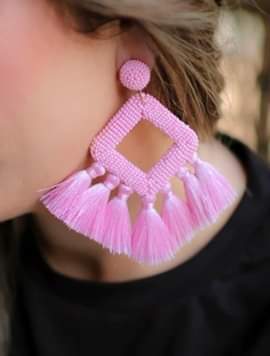 Jess Lea Drop Fringe Earrings