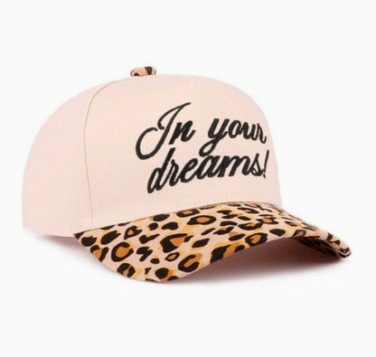 IN YOUR DREAMS TWO-TONE CANVAS COTTON CAP
