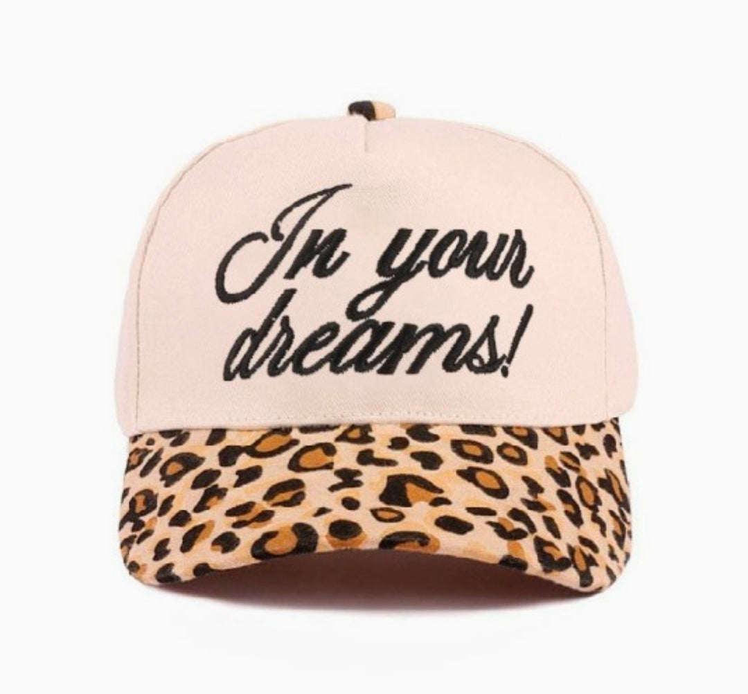 IN YOUR DREAMS TWO-TONE CANVAS COTTON CAP