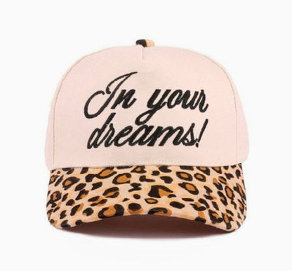 IN YOUR DREAMS TWO-TONE CANVAS COTTON CAP