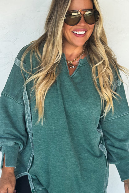 Blakeley COMFY CUT SWEATSHIRT - Hunter Green