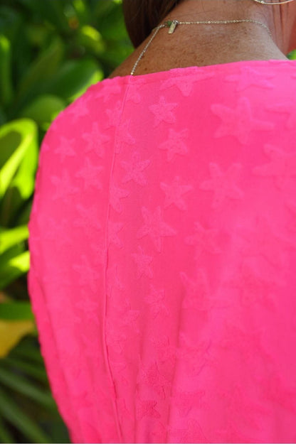 Jess Lea Pink Starfish Swimsuit Coverup