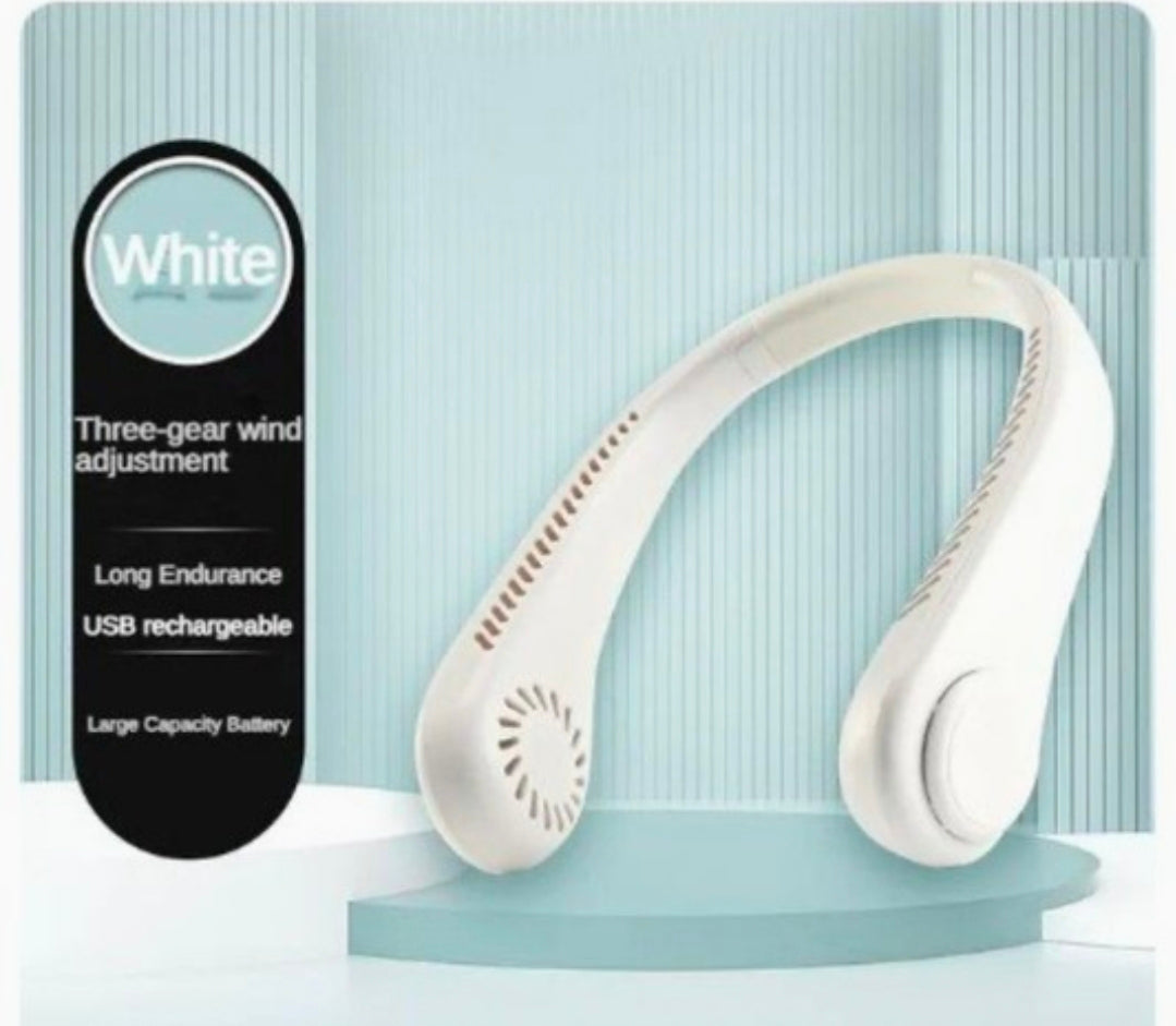 Rechargeable Portable Bladeless Neck Fan